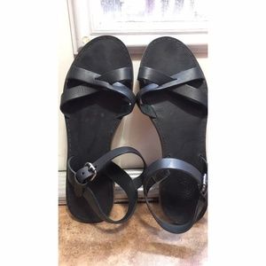 MADEWELL BOARDWALK CRISSCROSS SANDALS